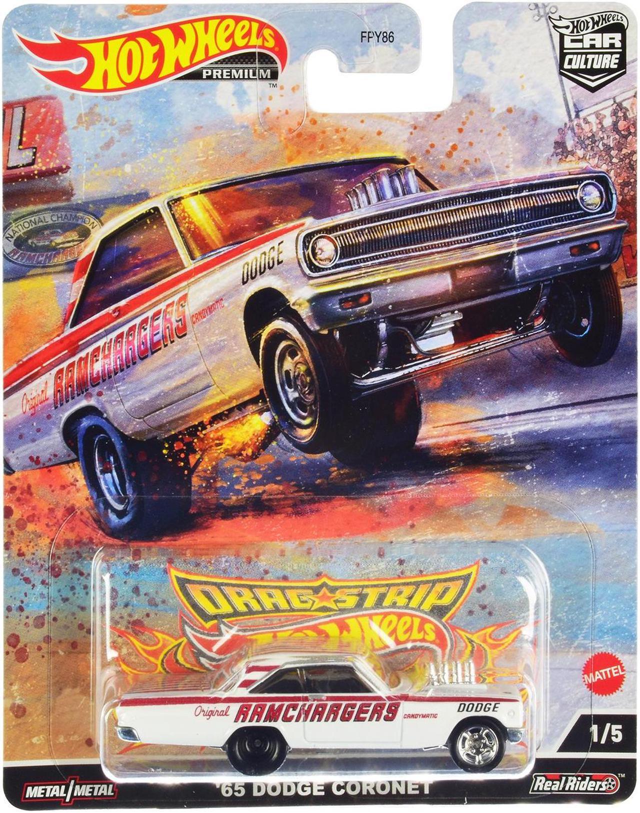 Alt view image 2 of 7 - "Drag Strip" 5 piece Set "Car Culture" Series Diecast Model Cars by Hot Wheels