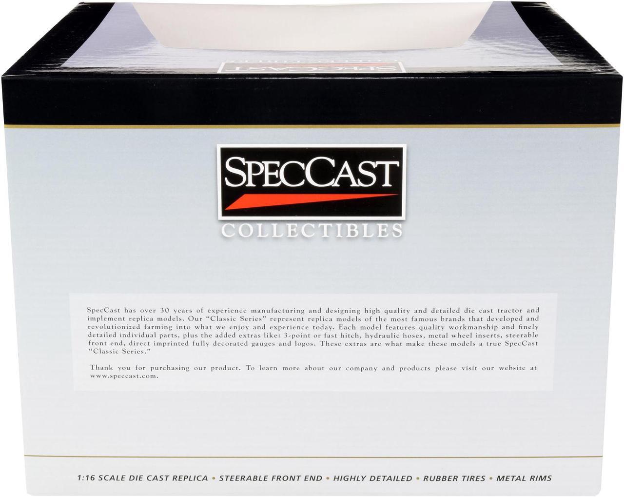 Alt view image 3 of 3 - Minneapolis Moline G940 Diesel Wide Front Tractor with Cab Yellow and White "Classic Series" 1/16 Diecast Model by SpecCast