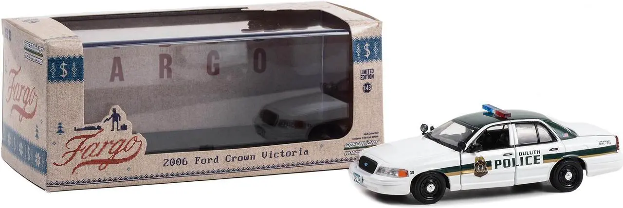 Alt view image 2 of 5 - 1978 Plymouth Fury Slicktop Blue Metallic w/White Top "Nevada Highway Patrol" "Hot Pursuit" 1/24 Diecast Model Car by Greenlight