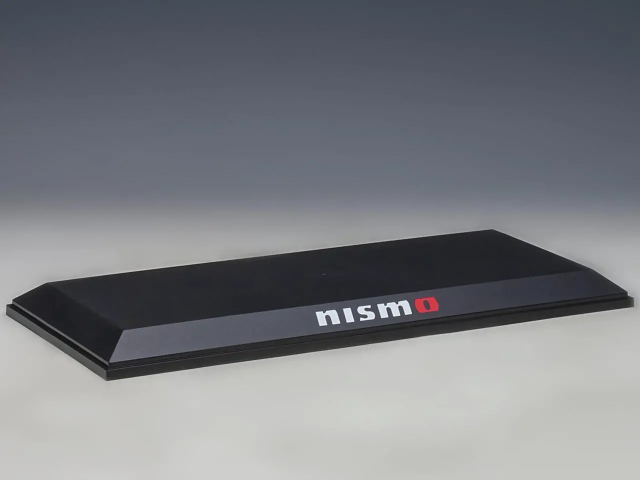 Alt view image 3 of 3 - Collectible Display Show Case with Black Plastic Base "Nismo" for 1/18-1/24 Scale Model Cars by Autoart