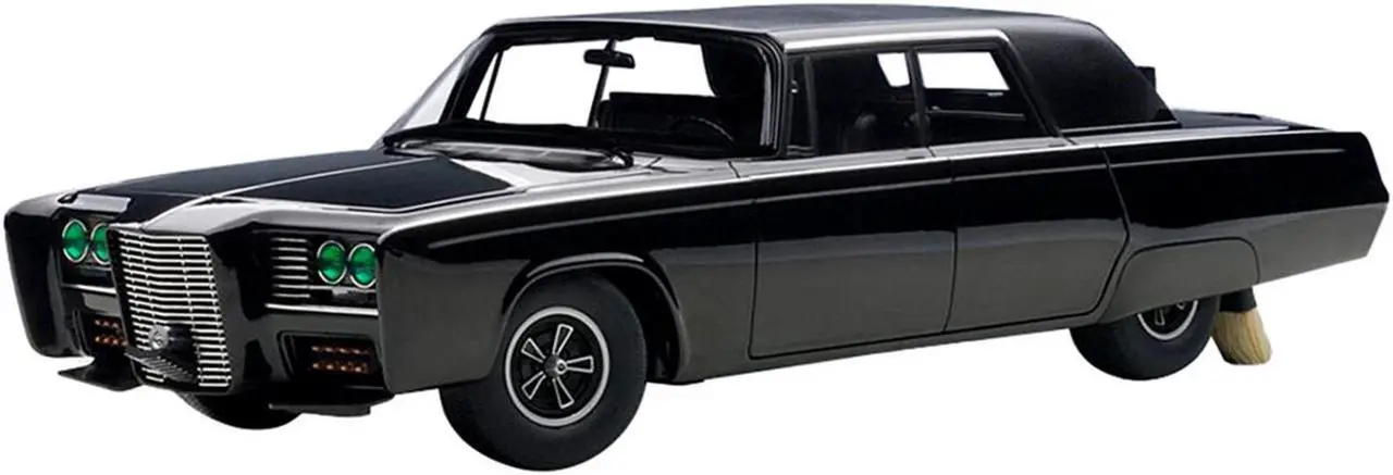 Alt view image 2 of 3 - Black Beauty "The Green Hornet" (1966-1967) TV Series 1/18 Diecast Model Car by Autoart