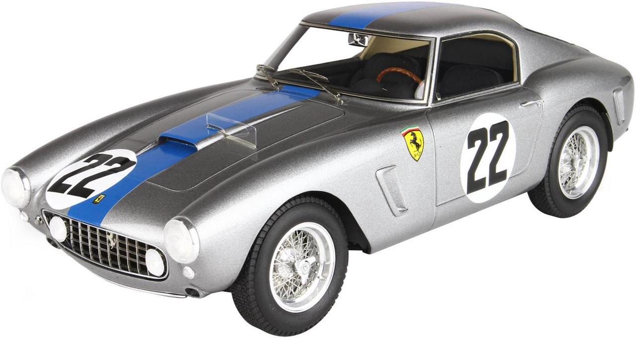 Alt view image 2 of 6 - Ferrari 250 SWB #22 "24 Hours of Le Mans" (1960) with DISPLAY CASE Limited Edition to 96 pieces Worldwide 1/18 Model Car by BBR