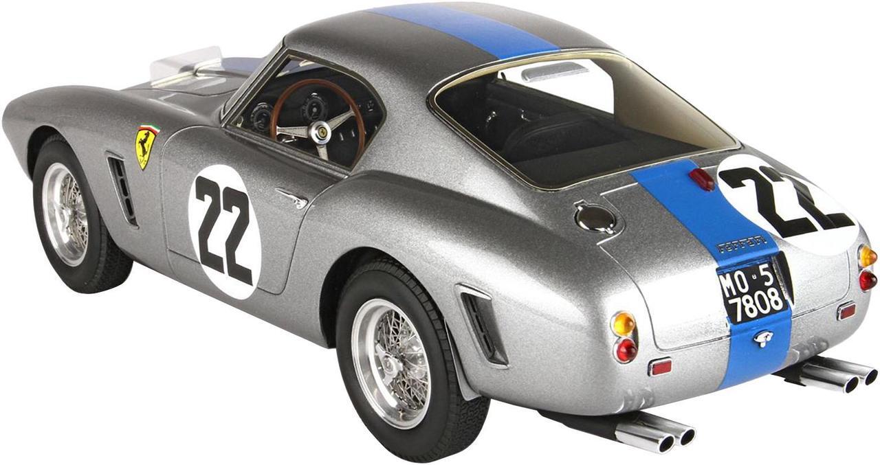 Alt view image 4 of 6 - Ferrari 250 SWB #22 "24 Hours of Le Mans" (1960) with DISPLAY CASE Limited Edition to 96 pieces Worldwide 1/18 Model Car by BBR