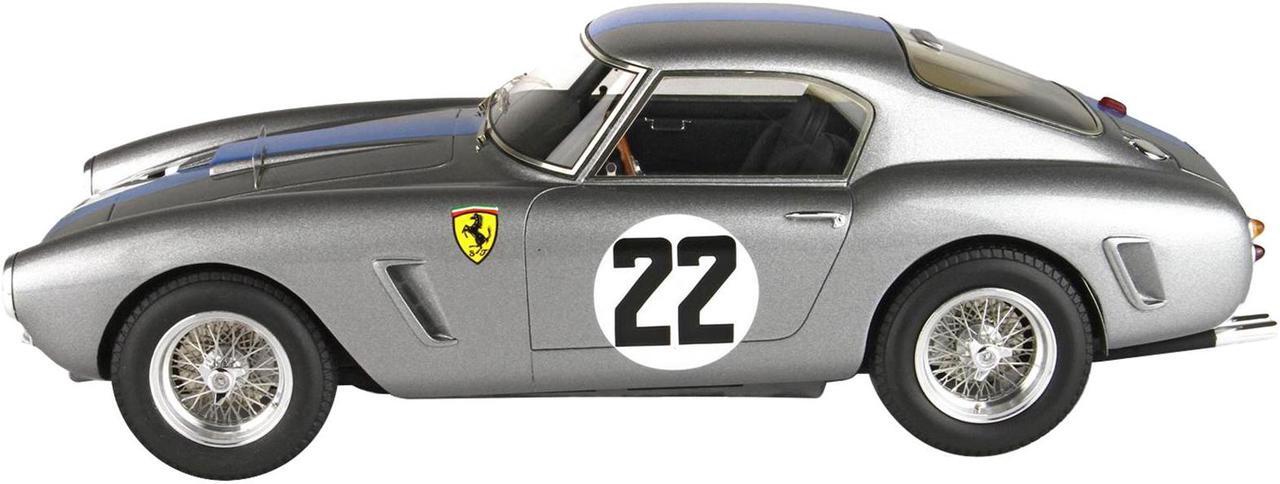 Alt view image 3 of 6 - Ferrari 250 SWB #22 "24 Hours of Le Mans" (1960) with DISPLAY CASE Limited Edition to 96 pieces Worldwide 1/18 Model Car by BBR