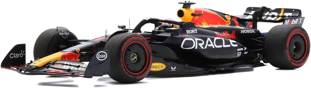 Alt view image 5 of 6 - Red Bull Racing RB19 #1 "Oracle" Winner "40th Career Win" F1 "Spanish GP" (2023) and Display Case 1/18 Model Car by Spark