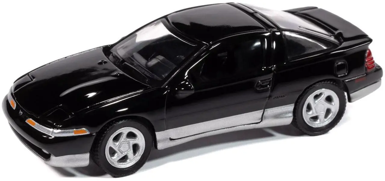 Alt view image 2 of 6 - 1990 Eagle Talon TSi Black with Sun Roof "Import Legends" Series 1/64 Diecast Model Car by Auto World