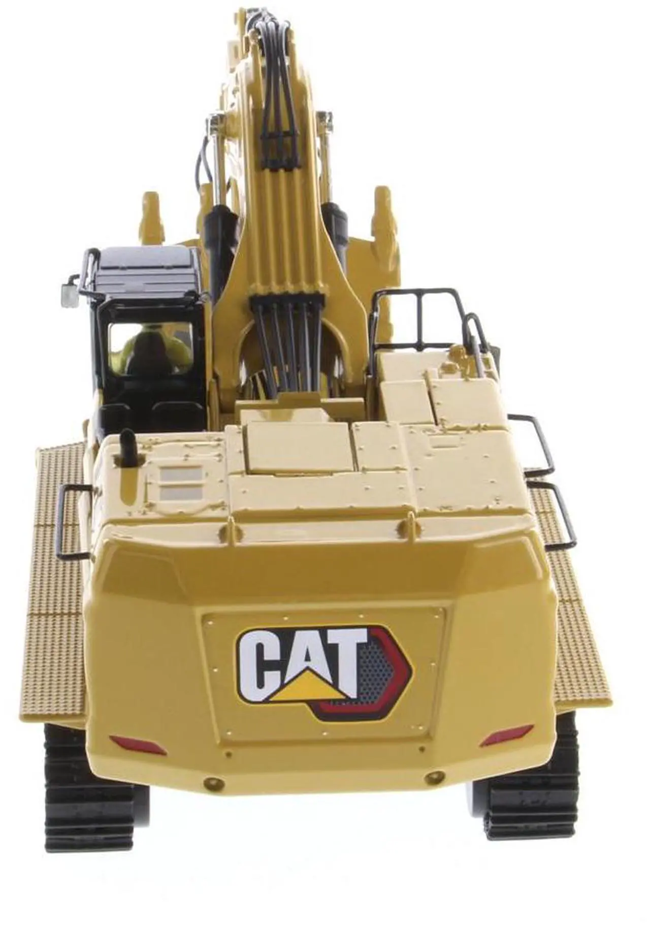 Alt view image 6 of 6 - CAT Caterpillar 395 Next Generation Hydraulic Excavator "Mass Excavation Version" Yellow 1/50 Diecast Model by Diecast Masters