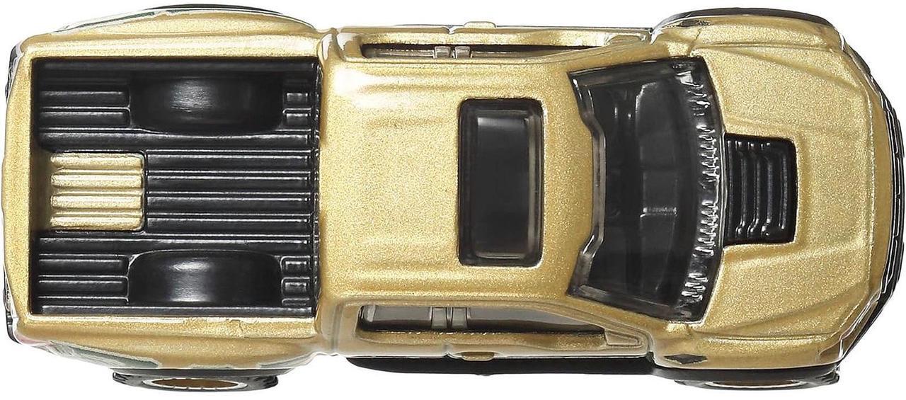 Alt view image 5 of 6 - 2017 Ford F-150 Raptor Pickup Truck Gold Metallic with Graphics "HW Off Road" Series Diecast Model Car by Hot Wheels