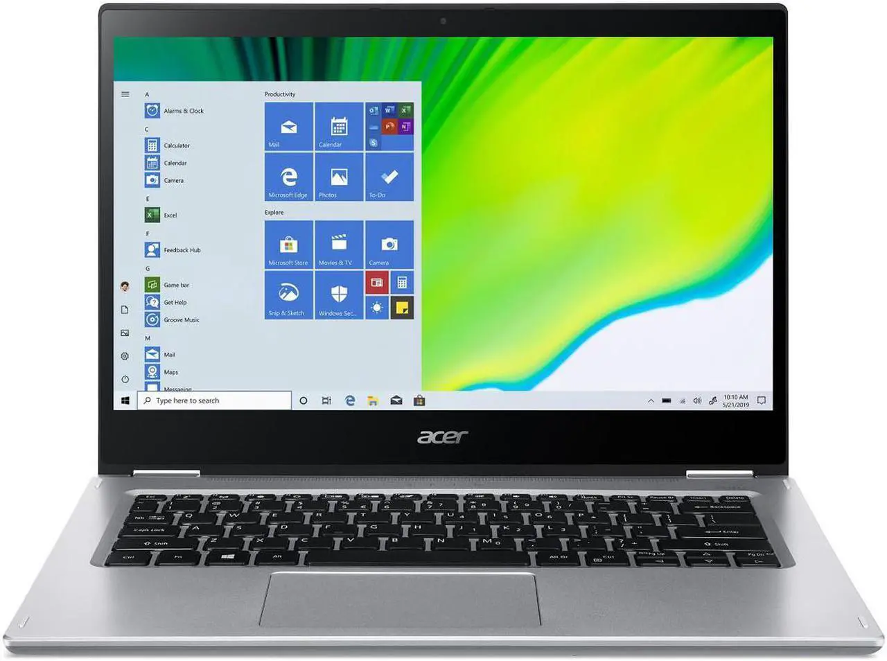 Main image of Acer Spin 3 - 14" Laptop Intel Core i7-1065G7 1.3GHz 8GB Ram 512GB SSD Win10Home