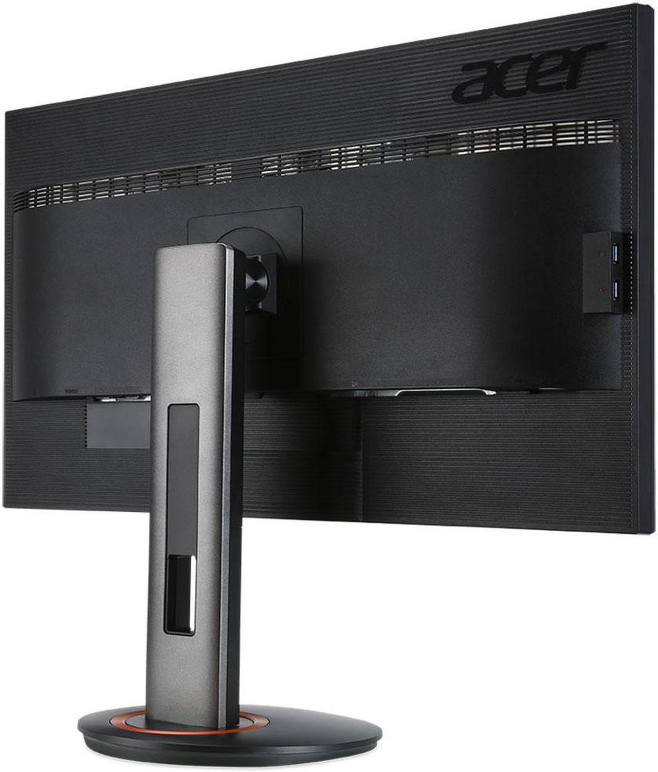 Alt view image 3 of 11 - Acer XFA240 BMJDPR 24" Full HD 1920x1080 144Hz 1ms AMD FreeSync Built-in Speakers DVI HDMI DisplayPort Backlit LED Gaming Monitor