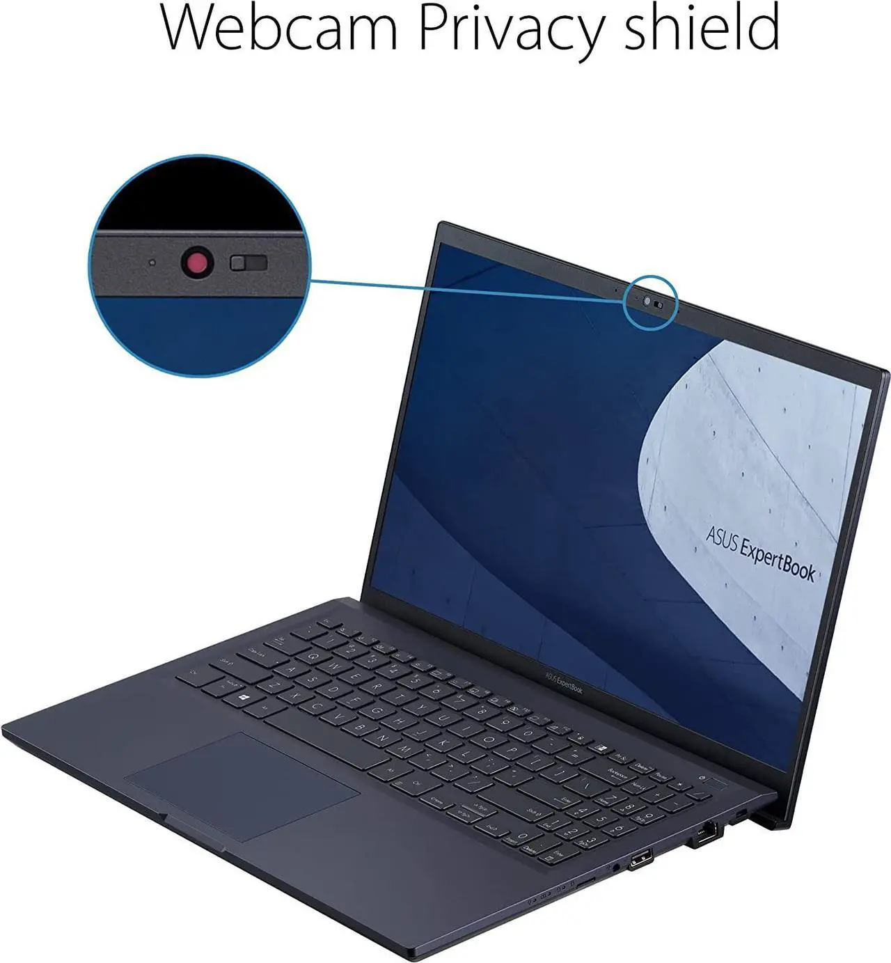 Alt view image 20 of 20 - ASUS Laptop ExpertBook Intel Core i5-1135G7 8GB Memory 256 GB SSD Intel Iris Xe Graphics 15.6" Non-Touch Screen Windows 10 Pro 64-bit B1500CEA-XH51