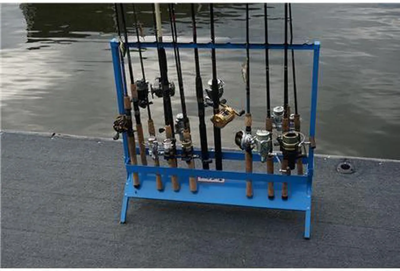 Alt view image 8 of 12 - Viking Solutions VKS-VFR001 FISHING ROD RACK