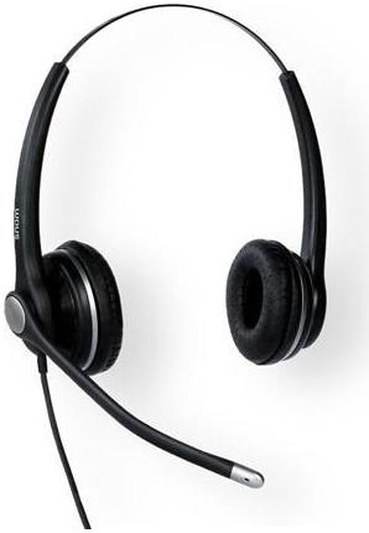 Alt view image 3 of 4 - Snom Technology A100D Wired Binural Headset With Qd Rj9