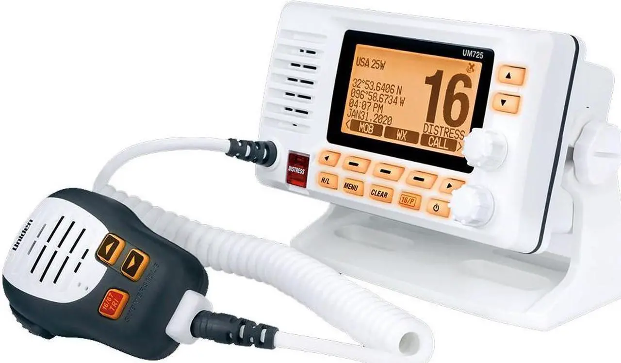 Alt view image 5 of 6 - Uniden UM725G White VHF