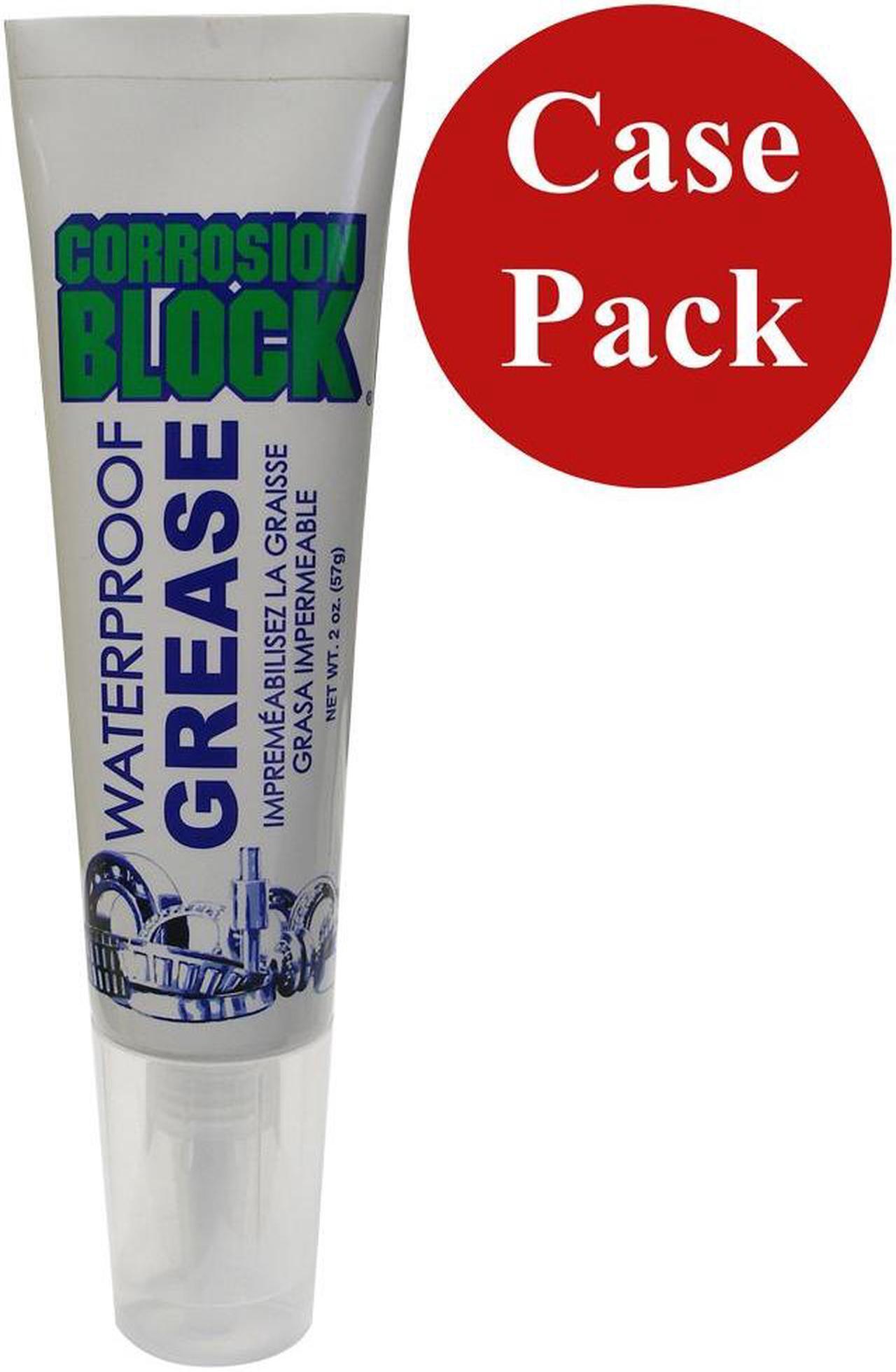 Main image of Corrosion Block High Performance Waterproof Grease - 2oz Tube - Non-Hazmat, Non-Flammable & Non-Toxic *Case of 24*