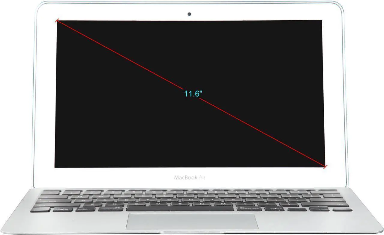 Alt view image 4 of 5 - Apple MacBook Air 11.6" (Core i5, 1.4GHz, 4GB RAM, 256GB SSD)  MD711LL/B  macOS  Ultra-Portable