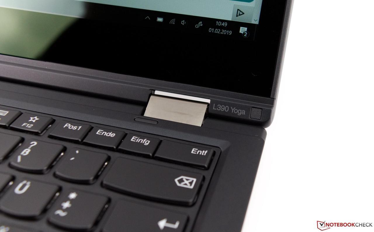 Alt view image 4 of 6 - Lenovo ThinkPad L390 Yoga 13.3" Core i5-8265U 1.6GHz 8GB RAM 256GB SSD 20NUS0U