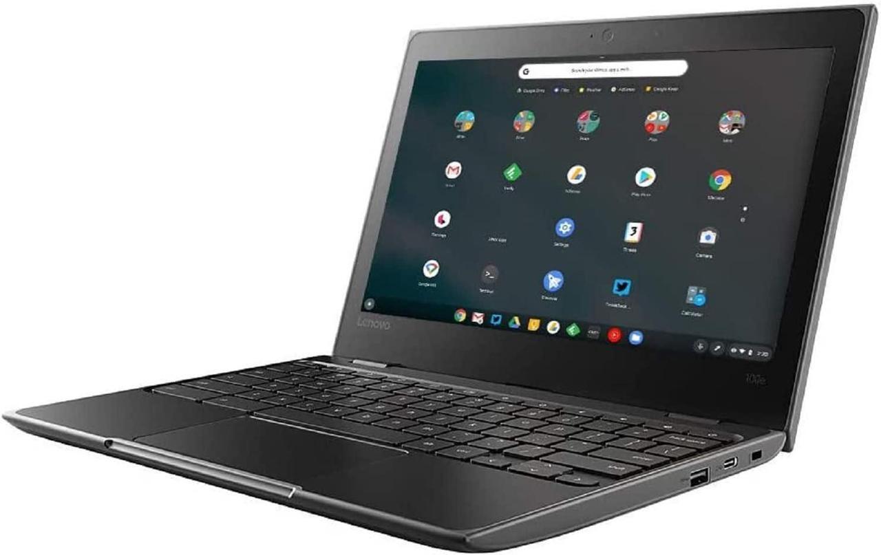 Alt view image 2 of 3 - Lenovo 100e Chromebook 11.6" Celeron 1.1GHz (4GB RAM 32GB SSD)
