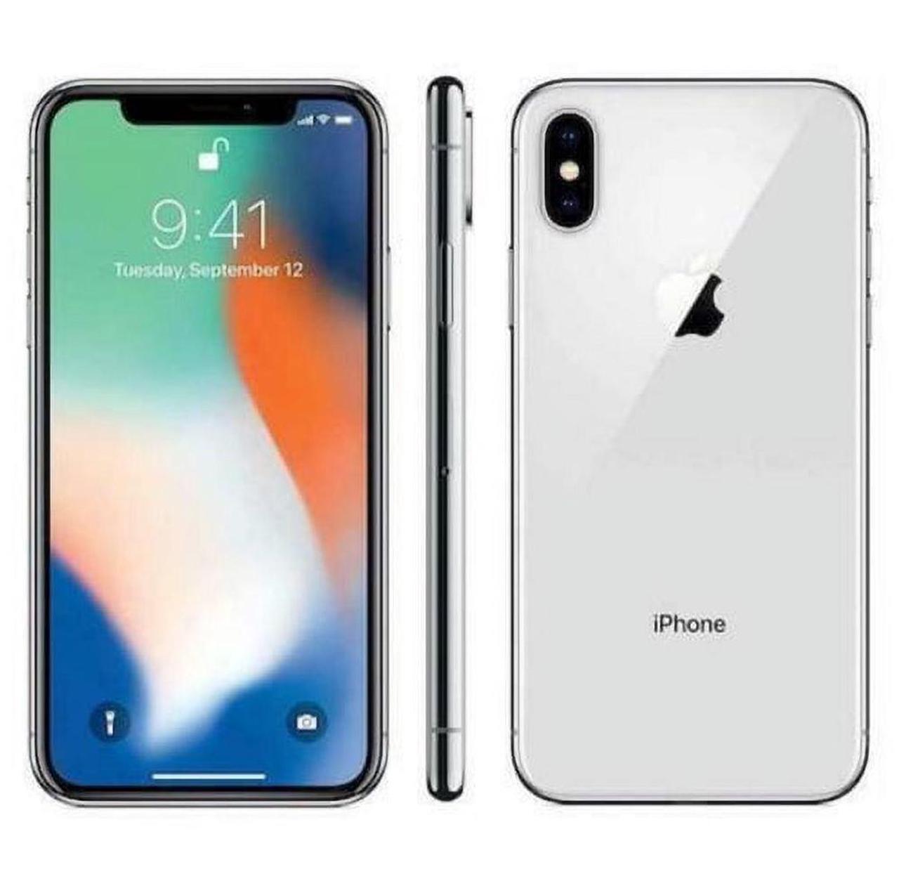Alt view image 3 of 3 - Apple iPhone X 256GB  Unlocked | Grade A  Excellent Condition | Silver