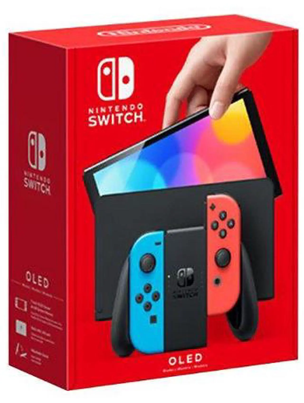 Main image of Nintendo Switch OLED Model Black/Neon