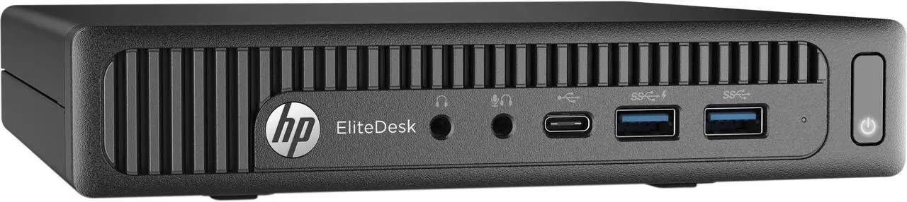 Main image of HP EliteDesk 800G2 Tiny Form Factor Computer PC, 2.50 GHz Intel i5 Quad Core Gen 6, 8GB DDR4 RAM, 240GB Solid State Drive Hard Drive, Windows 10 Professional 64bit