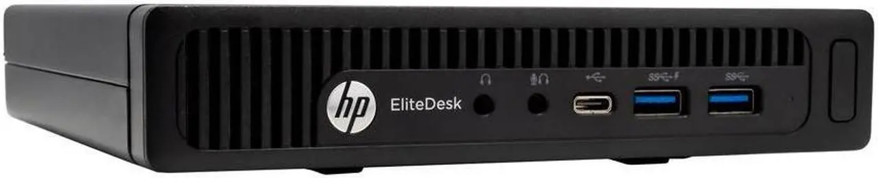 Alt view image 2 of 6 - HP EliteDesk 800 G2 Desktop Mini Business PC Computer, Intel Quad Core i5, 16GB RAM, 512GB Solid State Drive, Windows 10 Professional, 16GB Flash Drive, Wireless Keyboard & Mouse, WiFi