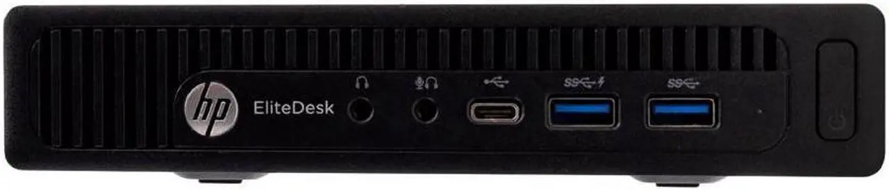 Alt view image 3 of 6 - HP EliteDesk 800 G2 Desktop Mini Business PC Computer, Intel Quad Core i5, 16GB RAM, 512GB Solid State Drive, Windows 10 Professional, 16GB Flash Drive, Wireless Keyboard & Mouse, WiFi