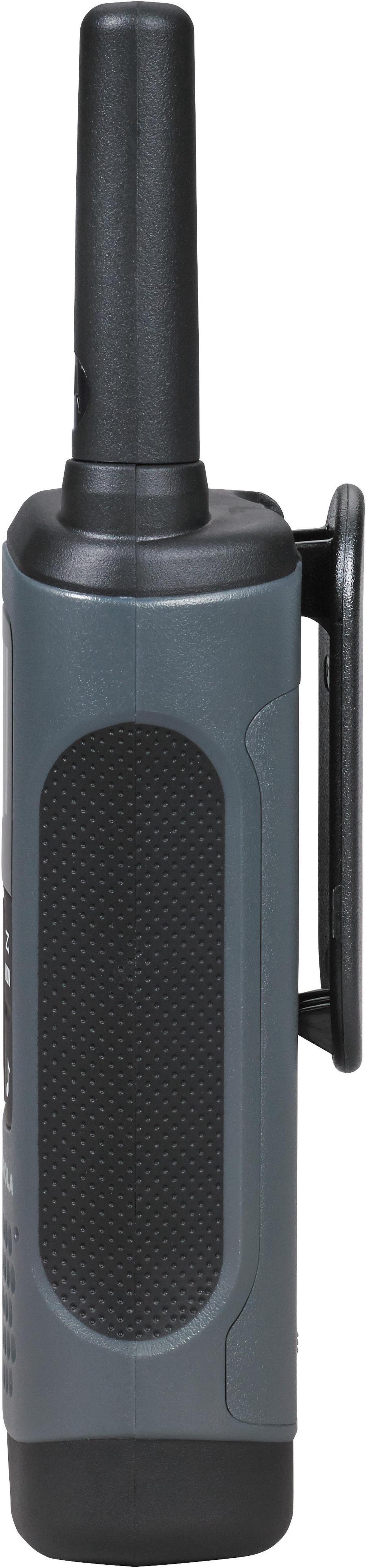 Alt view image 17 of 20 - MOTOROLA T200 Two Way Radio,Gray,NiMh or Alkaline,PK2