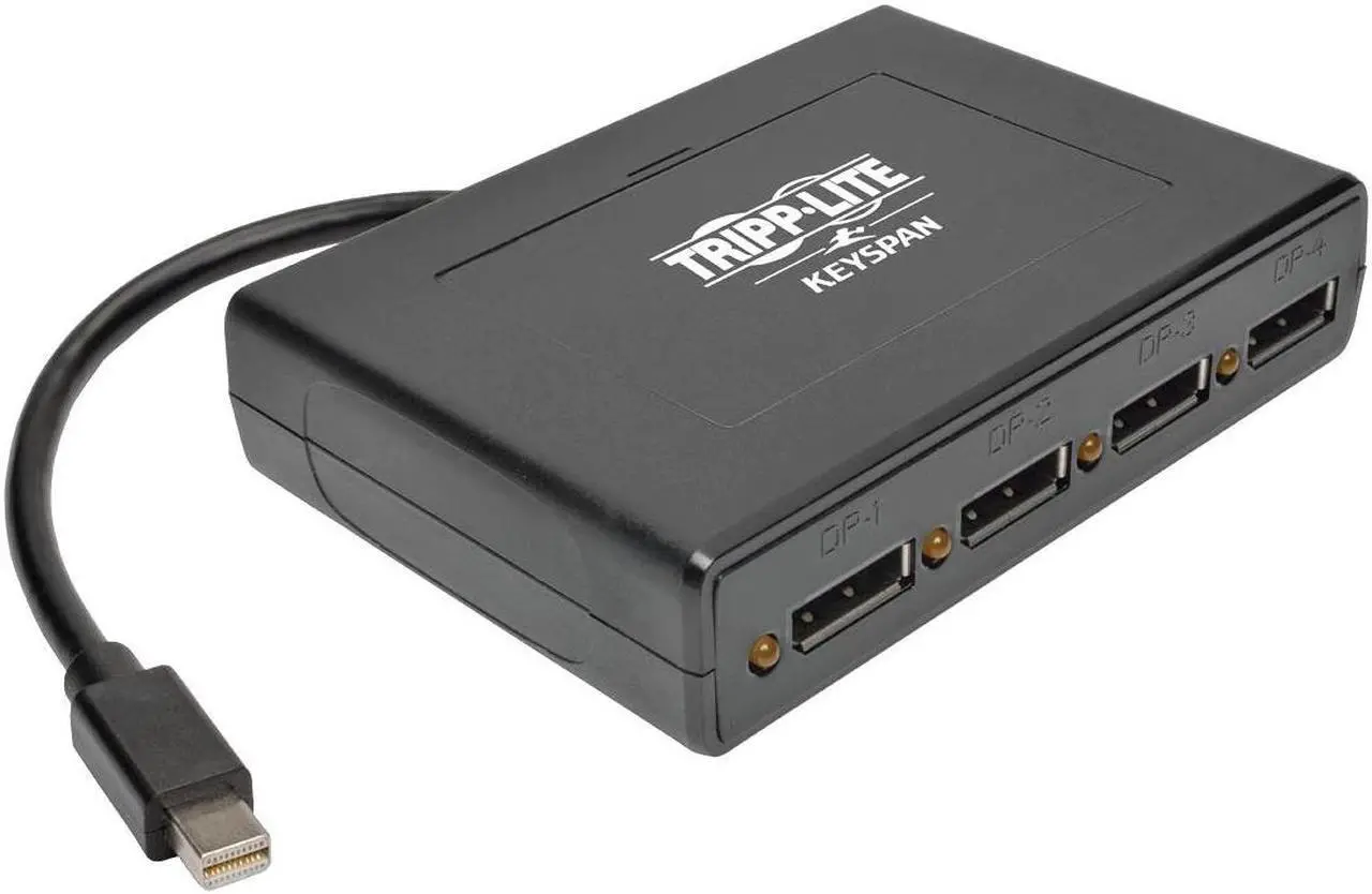 Main image of Tripp Lite 4-Port Mini Displayport To Displayport Multi Stream Transport Hub