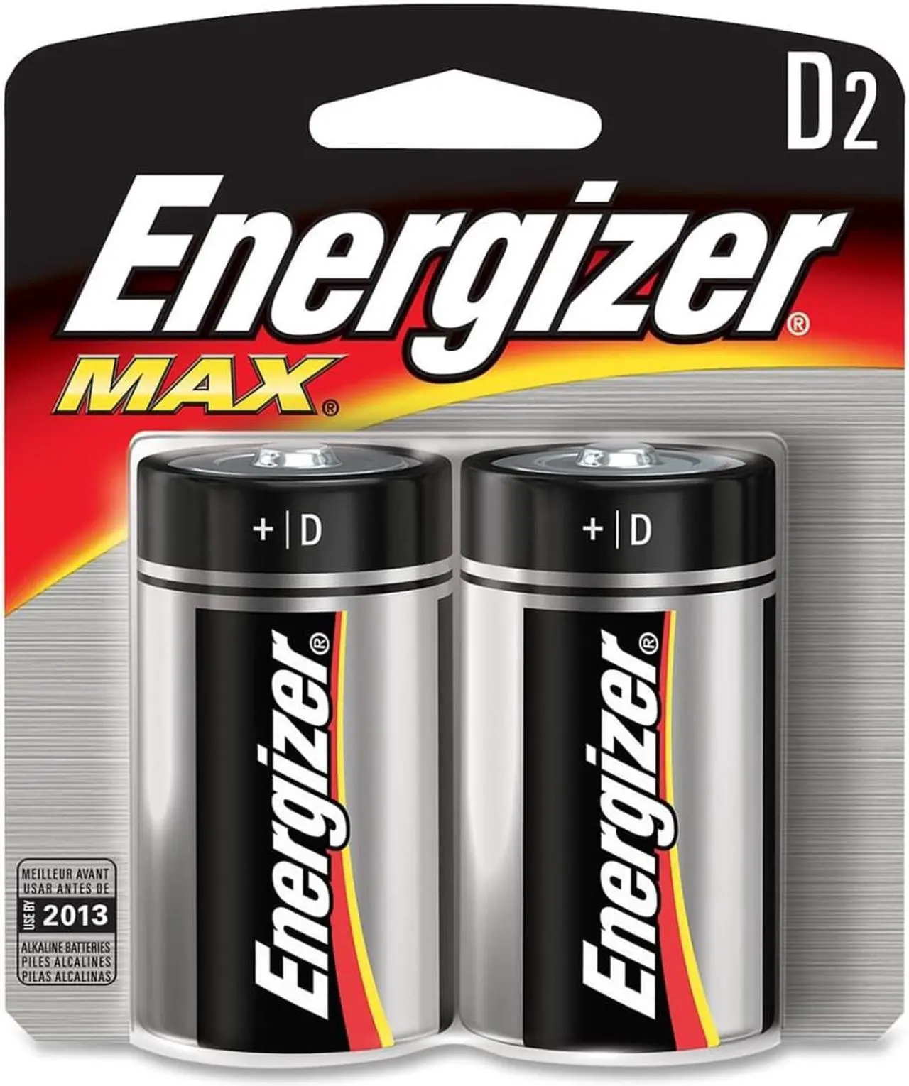 Alt view image 5 of 20 - ENERGIZER Max 1.5V Size D Alkaline Battery, 2-pack
