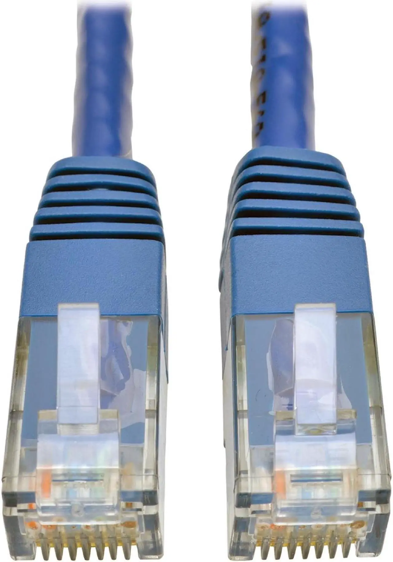 Main image of TRIPP LITE N200-005-BL 5 ft. Cat 6 Blue Cat6 Gigabit Molded Patch Cable RJ45 M/M 550MHz 24 AWG Blue 5'