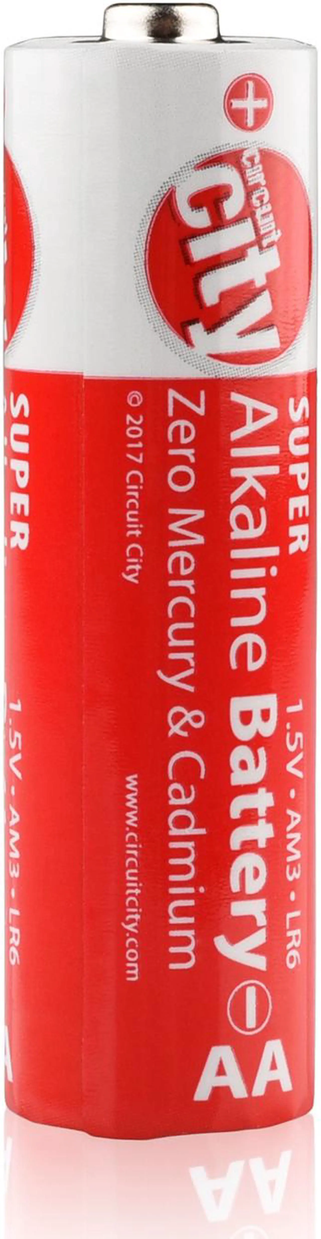 Alt view image 4 of 4 - Circuit City AA Enhanced Performance Alkaline Batteries (4 Pack)