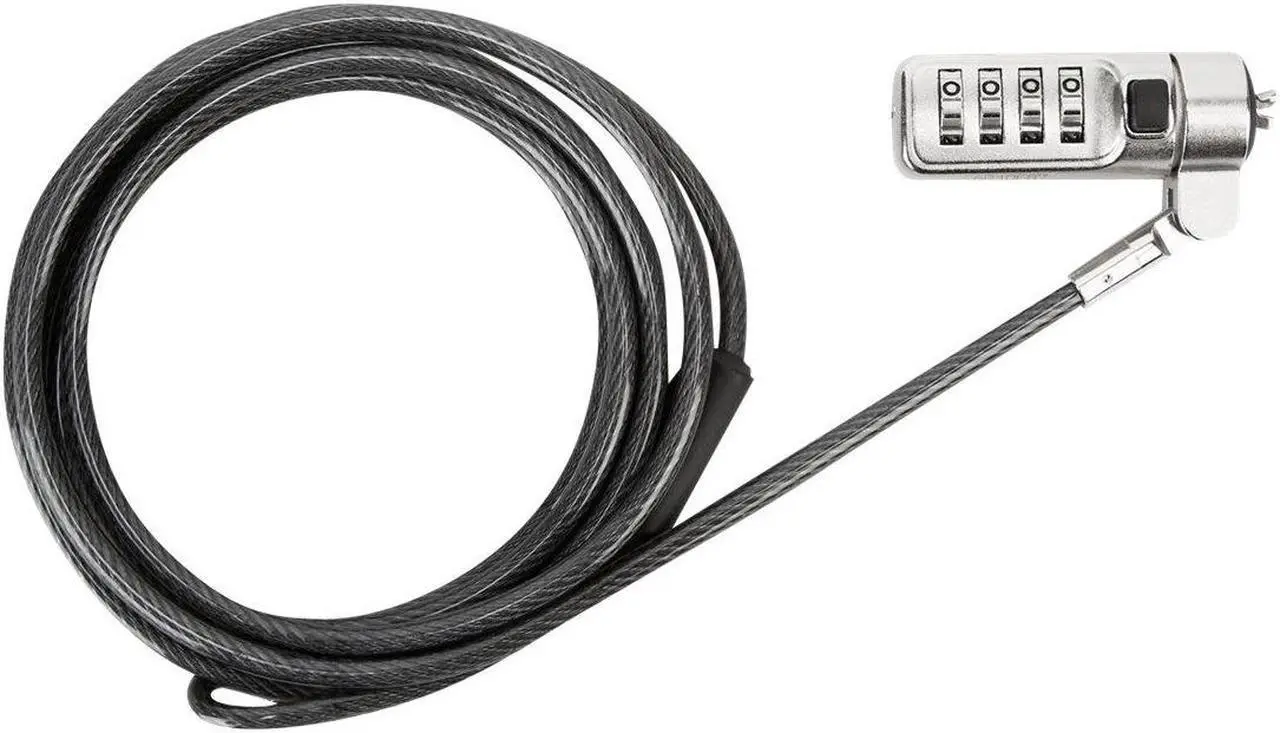 Main image of Targus DEFCON Cable Lock - Resettable - Galvanized Steel - 6.50 ft - For Notebook - ASP66GLX