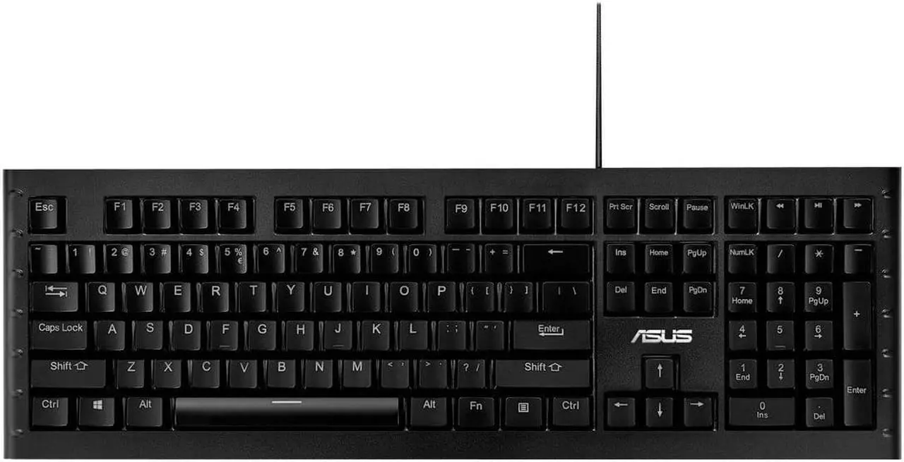 Alt view image 6 of 6 - Asus - 90XB03H0-BKB000 - Asus Sagaris GK1100 Mechanical Gaming Keyboard - Cable Connectivity - Retail - USB Interface -