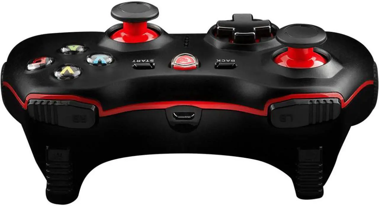 Alt view image 4 of 8 - MSI AC Force GC30 GAMING Controller WL 2m USB PC Android devices PS3 Lithium