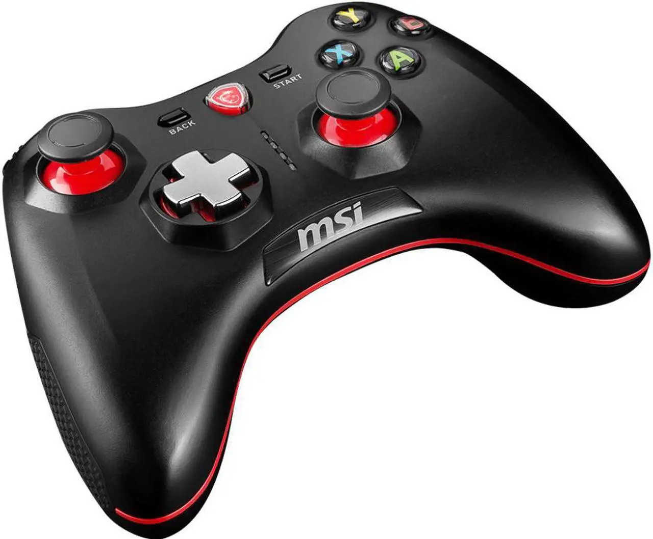 Alt view image 3 of 8 - MSI AC Force GC30 GAMING Controller WL 2m USB PC Android devices PS3 Lithium