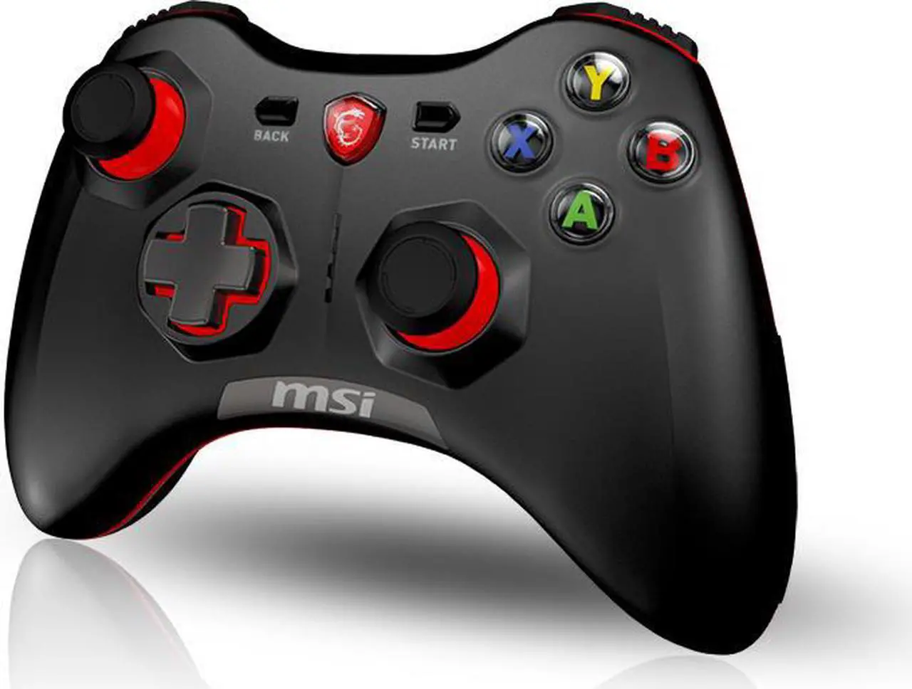 Alt view image 2 of 8 - MSI AC Force GC30 GAMING Controller WL 2m USB PC Android devices PS3 Lithium