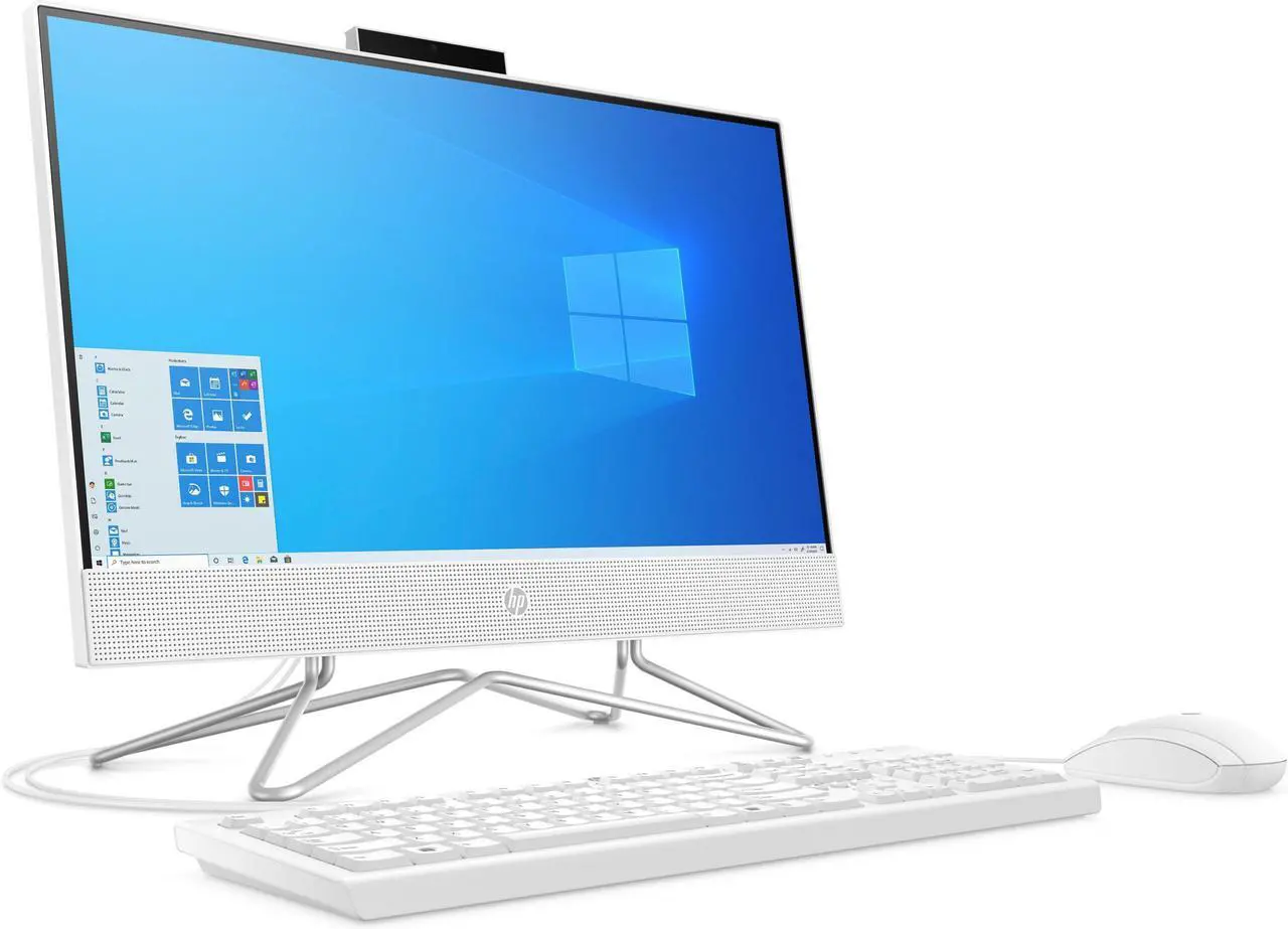 Alt view image 3 of 3 - HP 22-dd0143w 21.5" FHD AIO Intel Pentium J5040 2.0GHz 8GB 128GB W11H S