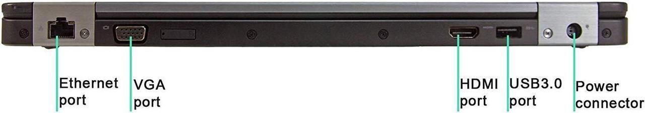 Alt view image 4 of 4 - Dell Latitude E5470 14" Intel Core i5-6300U 2 40GHz 8GB 256GB SSD WiFi