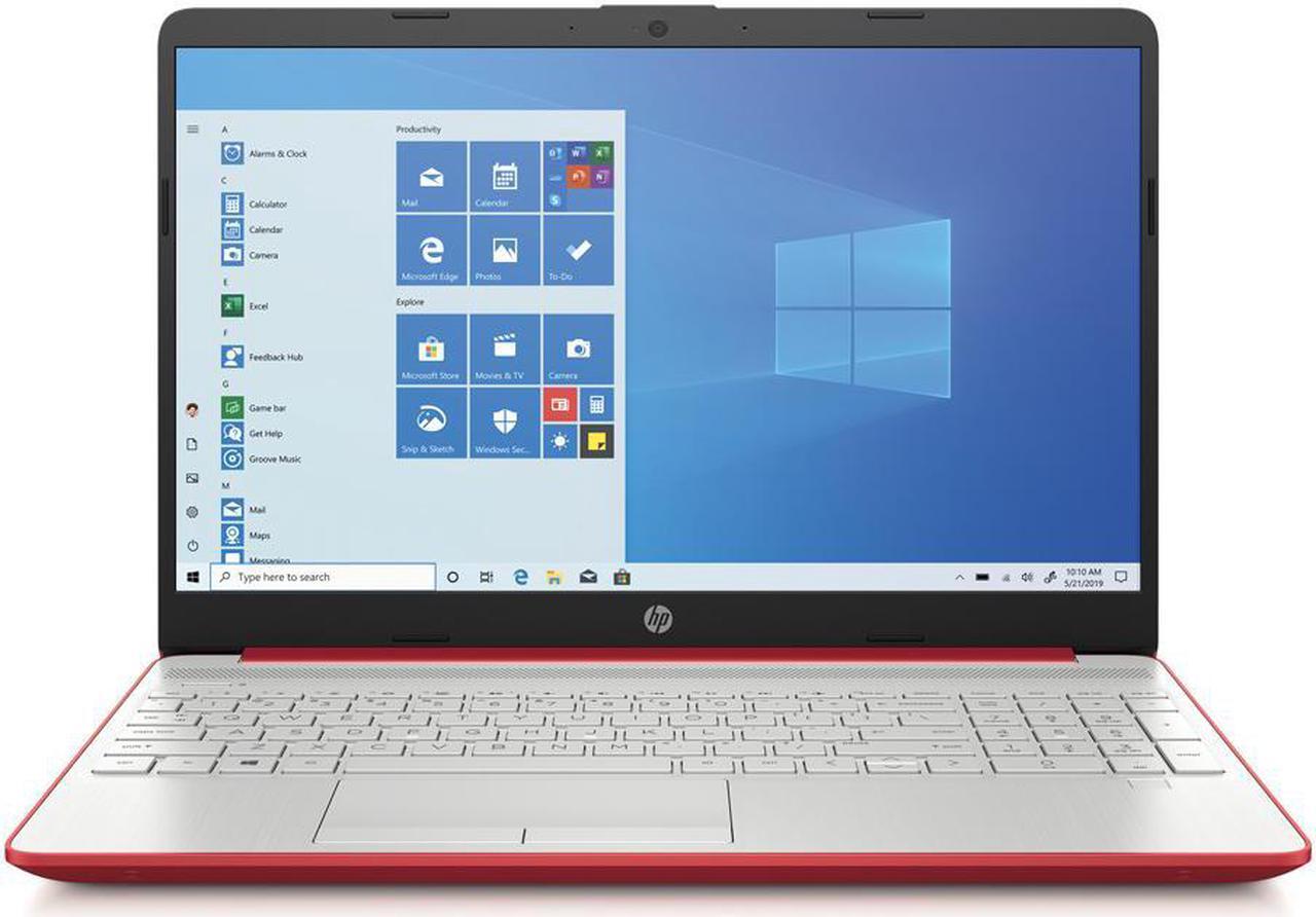 Alt view image 2 of 3 - HP 15-dw0083wm 15.6" HD Laptop Intel Pentium N5000 1.1GHz 4GB 128GB W10H