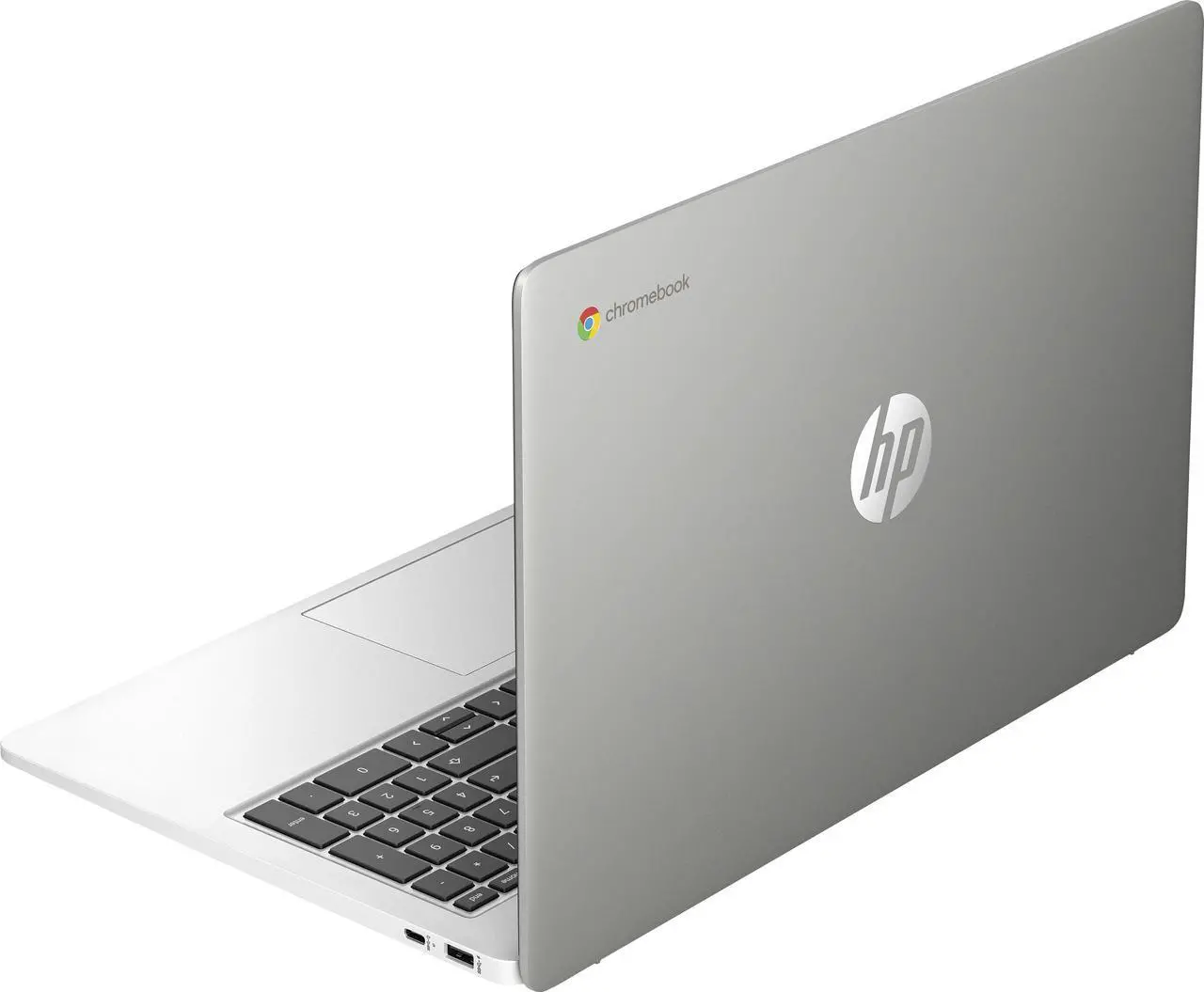 Alt view image 3 of 9 - HP 15a-na0063dx 15.6" HD Chromebook Pentium Silver N6000 8GB 64GB ChromeOS