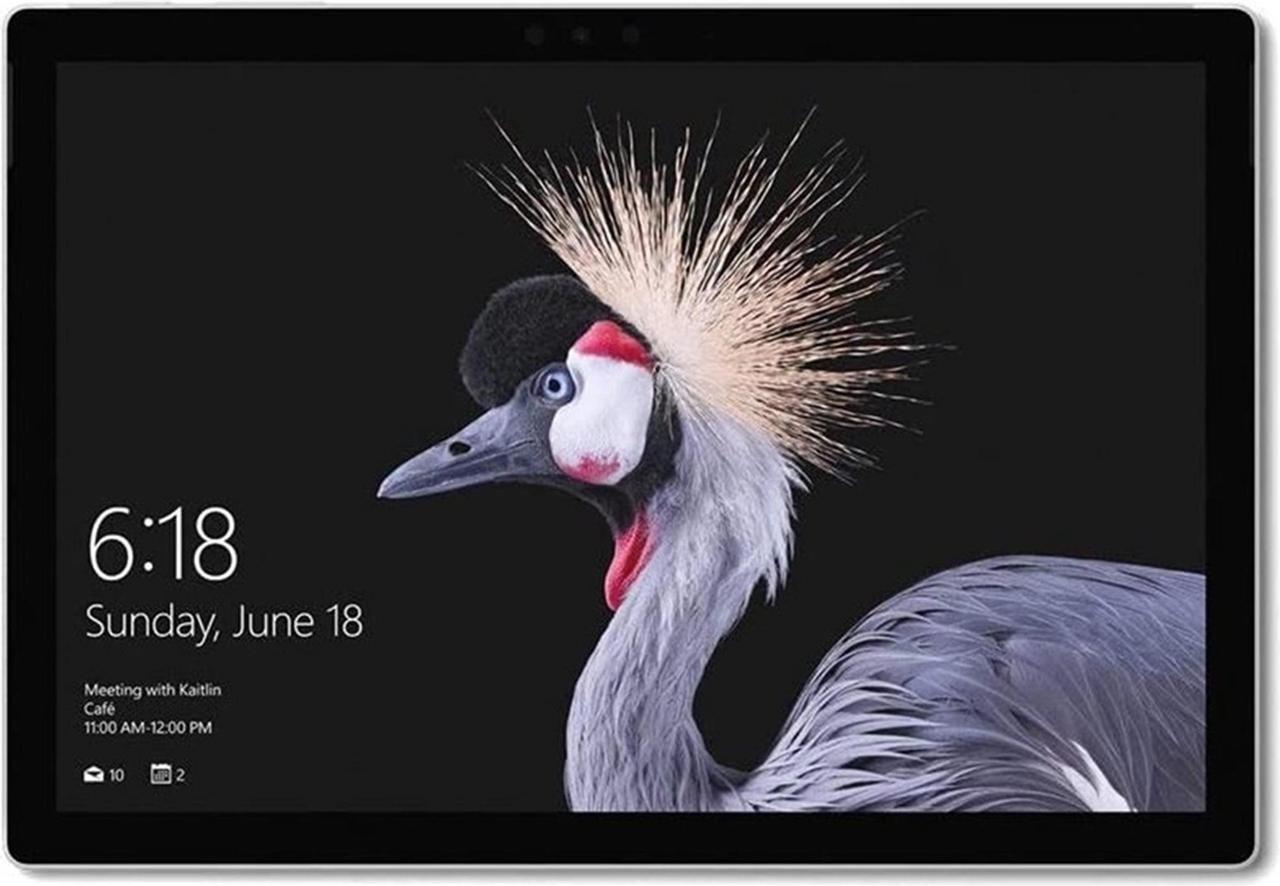Alt view image 9 of 9 - Microsoft Surface Pro 5 1796 Core i5-7300U 2.60GHz 8GB DDR3 256GB M.2