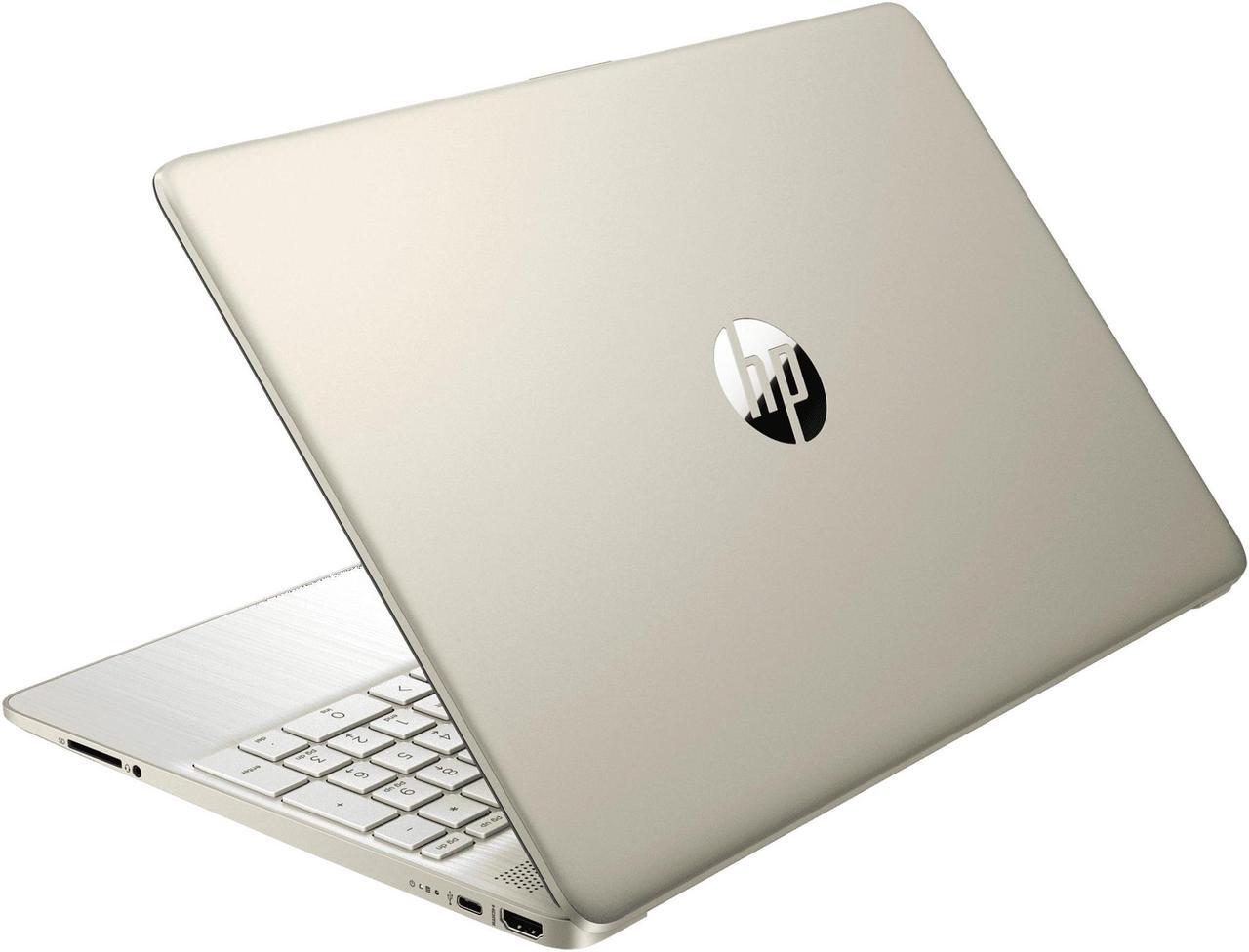 Alt view image 4 of 4 - HP 15-ef2357nr 15.6" FHD Laptop Ryzen 5 5500U 8GB RAM 512GB SSD W11H Pale Gold