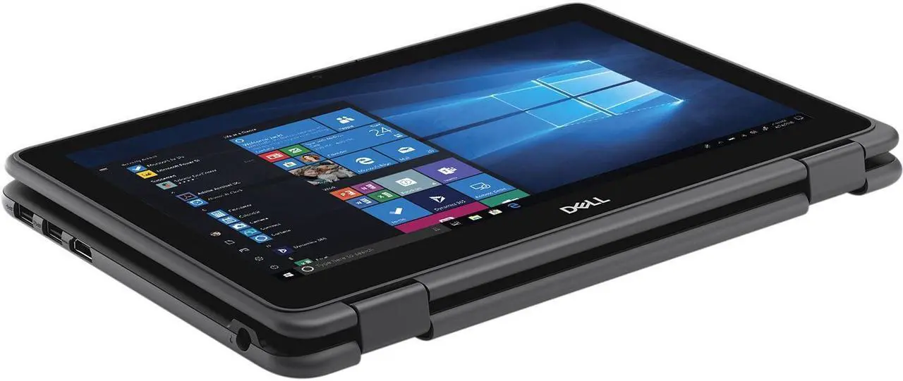 Alt view image 4 of 5 - Dell Latitude 3190 11.6" HD 2-in-1 Touch Laptop Intel N5030 4GB 256GB W10P