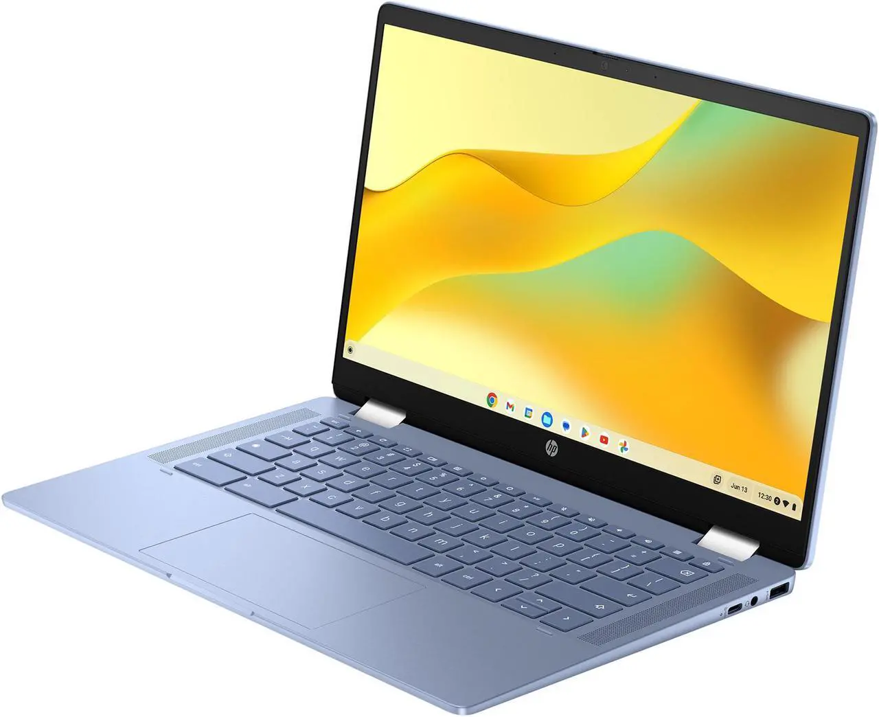 Alt view image 2 of 4 - HP 14b-cd 14" HD TS Chromebook Intel N200 1.0GHz 4GB 128GB Chrome OS