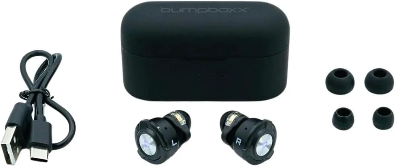 Alt view image 3 of 4 - Bumpboxx Bumpbuds Wireless Ear Buds - Black