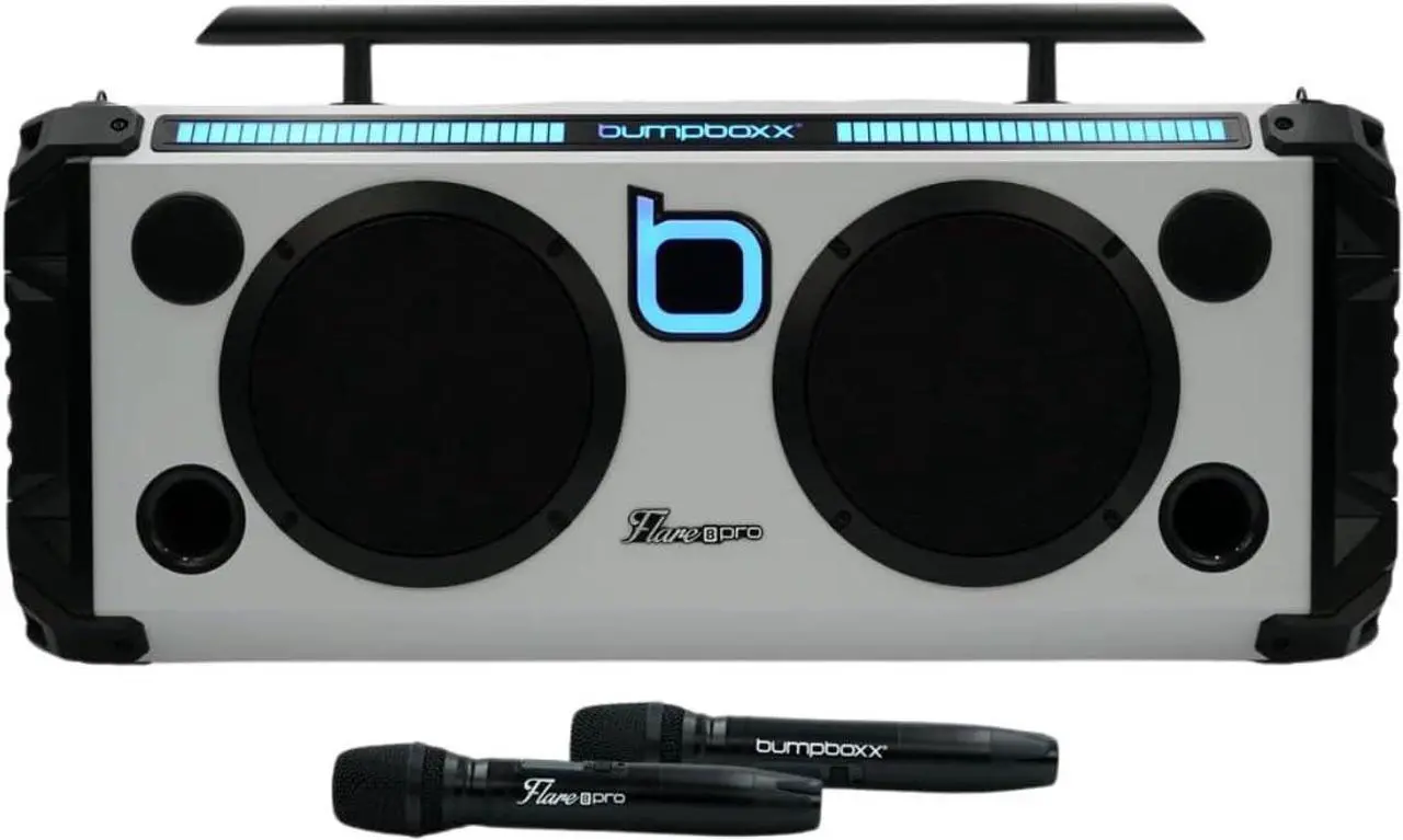 Main image of Bumpboxx Bluetooth Portable Speaker Flare8 Pro, White