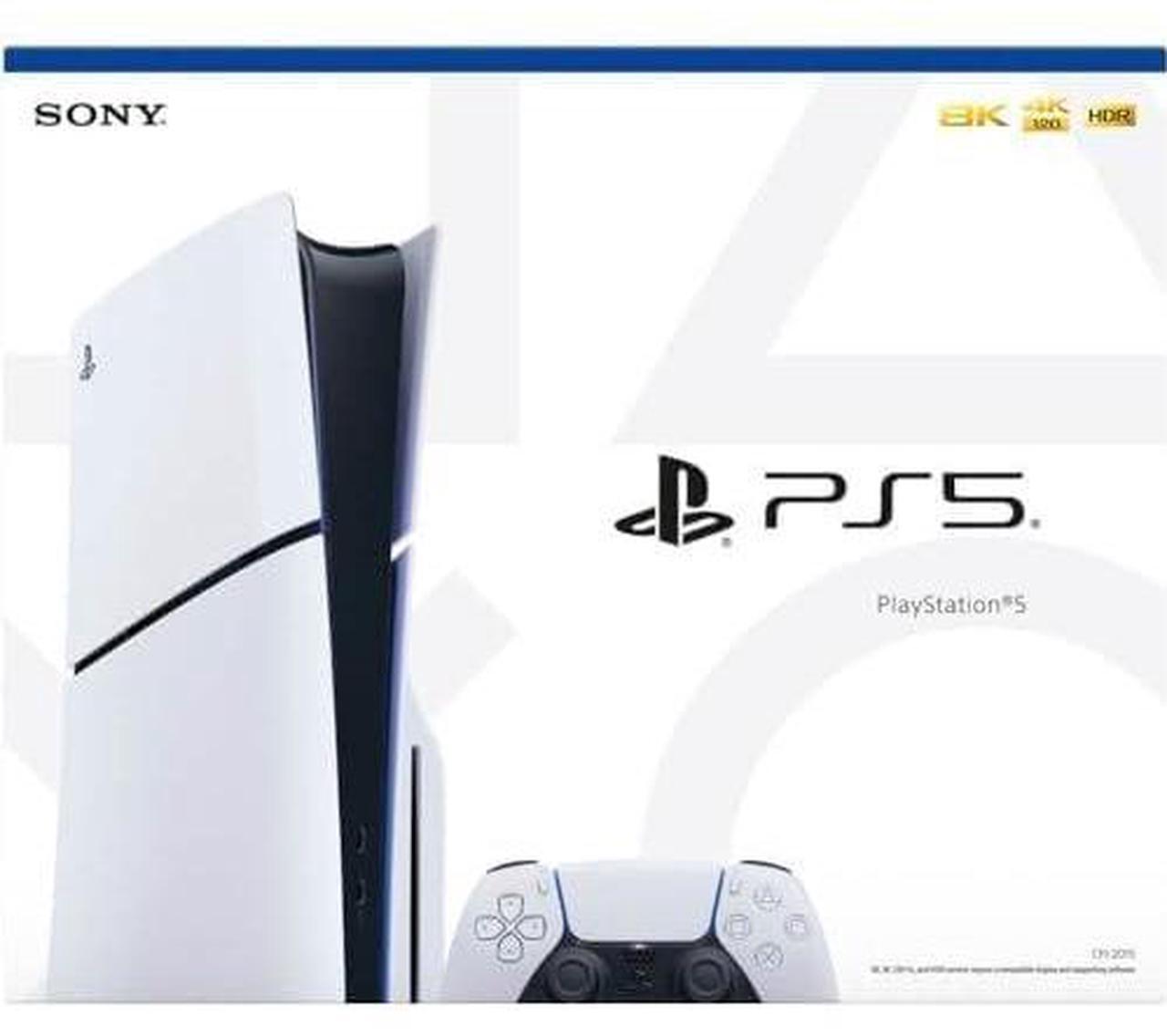 Alt view image 3 of 6 - PlayStation 5 console (slim) - White