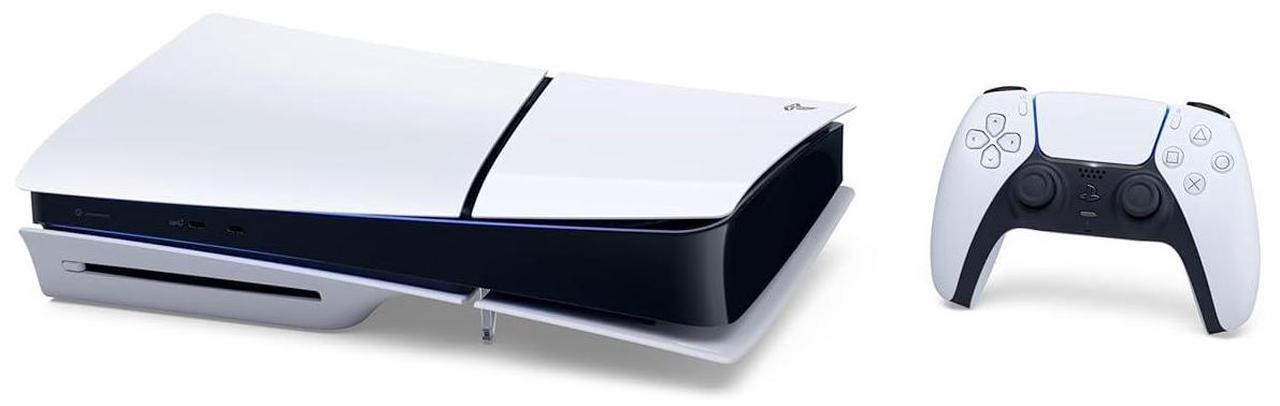 Alt view image 6 of 6 - PlayStation 5 console (slim) - White