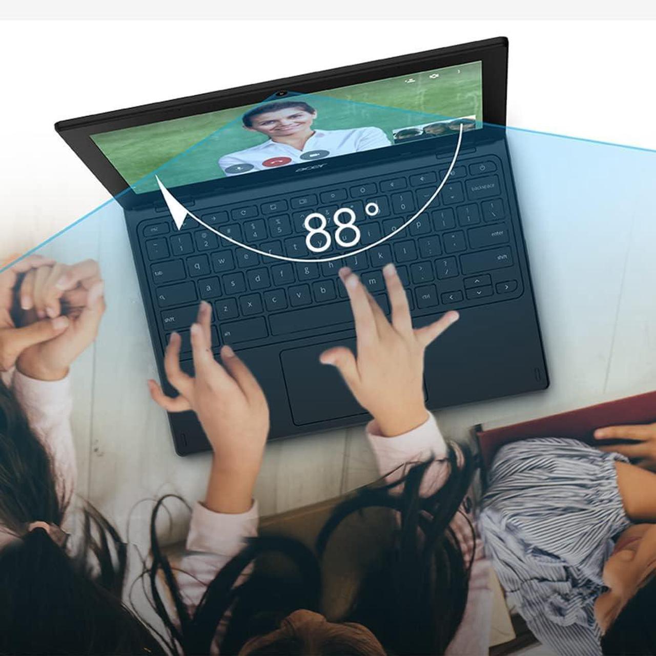 Alt view image 6 of 7 - Acer Chromebook 311 11.6" Laptop AMD A-Series A4-9120C 4GB 64GB Chrome OS